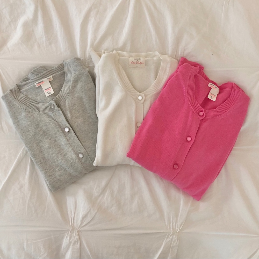 Crewcuts girls’ Casey cardigan sweaters